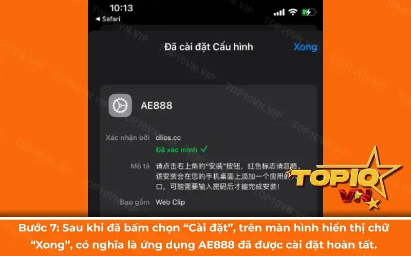 Cài đặt hoàn tất