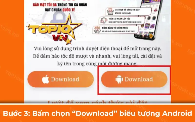 Chọn Download