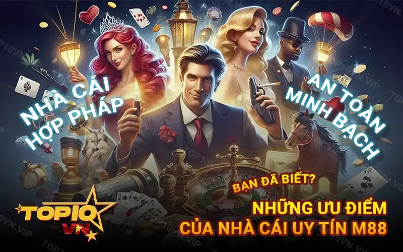 Những ưu điểm của M88 cá cược trực tuyến